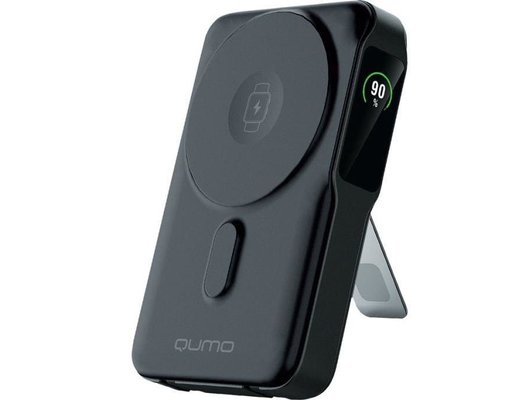 Внешний аккумулятор QUMO Future Magnetic PowerAid 10000mAh Ultra 5in1 W15 (52633)